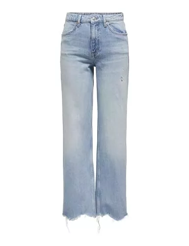 ONLY Jeans ONLY Damen Onljuicy Hw Wide des ANK DNM Dot Jeans