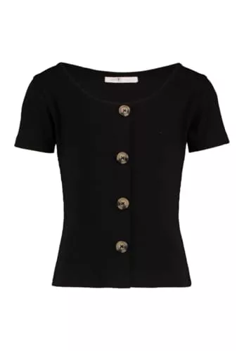 Hailys Kurzarmblusen Hailys SS C TP Sa44mma Frauen T-Shirt schwarz