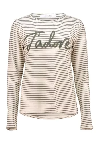 Haily's Langarmshirts Haily's LS V TP Ja44dore lkhaki