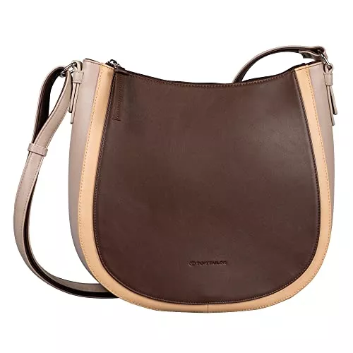 TOM TAILOR Taschen & Rucksäcke TOM TAILOR Damen Miria Hobo Bag Schultertasche Mittelgroß Braun