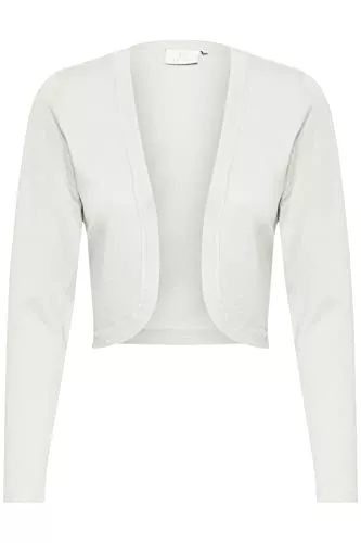 KAFFE Strickjacken KAFFE Bolero Astrid Damen Bolero Astrid Elegant Jäckchen Langarm Cardigan Bolerojacke
