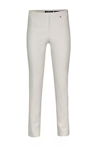 Robell Hosen Robell Style Marie - Kurzgröße - Stoffhose Damen high Waist - Damenhose Power Stretch - Bengaline Stoff Hose mit Schlitz am Saum - Bitte eine Größe Kleiner bestellen