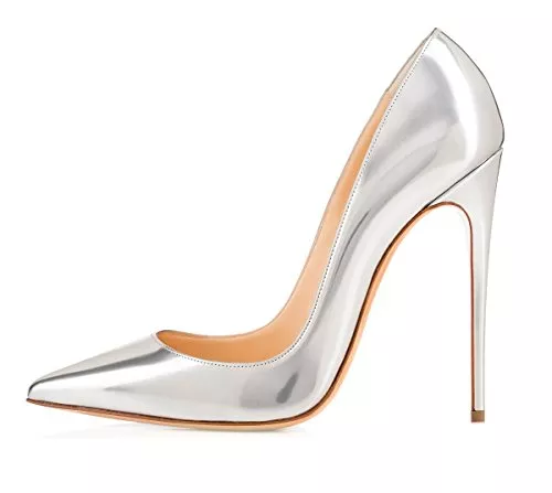 EDEFS High Heels EDEFS Damen High Heel Pumps Spitze Zehen Stilettos Sexy Abend Kleid Party Schuhe Zweifarbig 10 cm Heel