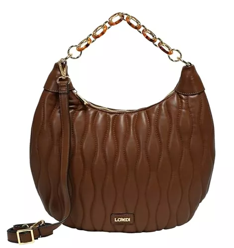 L.CREDI Taschen & Rucksäcke L.CREDI Hobo-Banana-Bag MAREN Damen-Schultertasche