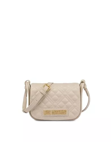 Love Moschino Taschen & Rucksäcke Love Moschino Damen Jc4139pp1mla0110 Schultertasche, Elfenbein