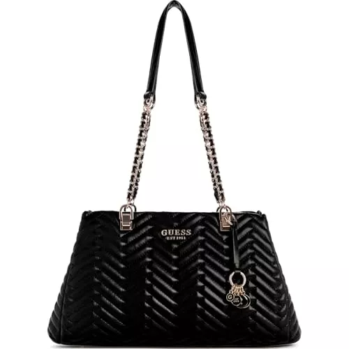 GUESS Taschen & Rucksäcke GUESS Damen Anning Shoulder Satchel Umhängetasche