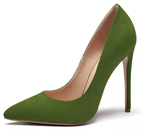 Mettesally High Heels Mettesally Damen Spitze Pumps,Stiletto High Heel Schuhe,Elegante Hochzeits Kleid Schuhe