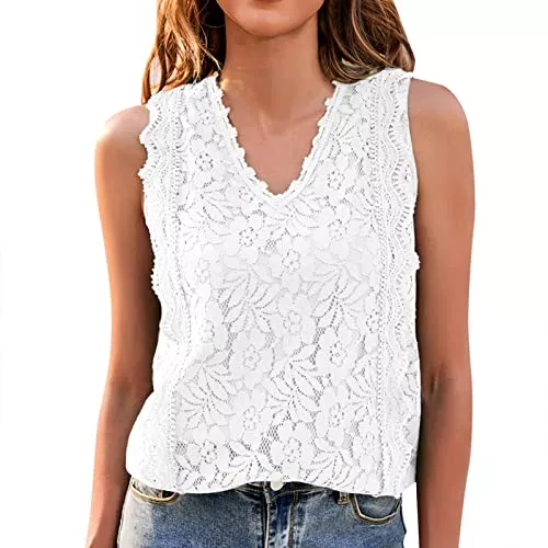HUyydza Tops Damen Tank Top - Sommer Cami Blusen Tops Oberteile Drucken Tanktops & Träger-Tops für Damen Spaghettiträger Top Strand Trägerloses Top Sommer Spaghetti Oberteile Bohemian Casual T-Shirt Tops