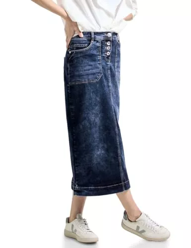Cecil Röcke Cecil Damen Jeansrock Midi