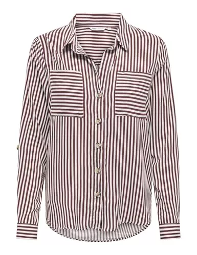 ONLY Hemdblusen ONLY Women's Onlyasmin L/S WVN Noos Shirt with Long Sleeves and Standard fit for Everyday use