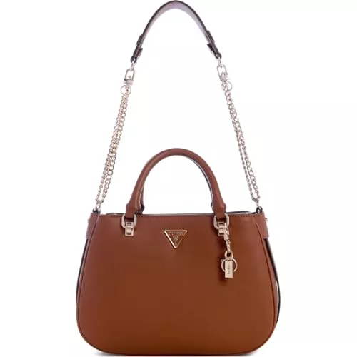 GUESS Taschen & Rucksäcke GUESS Fedora Shoulder Satchel Cognac