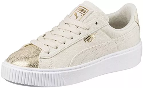 PUMA Sneaker & Sportschuhe PUMA Damen Basket Platform Canvas Wn Turnschuh