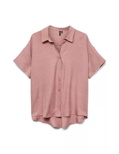 VERO MODA Hemdblusen VERO MODA Damen Vmmelaney Queeny Ss Shirt WVN Ga Noos