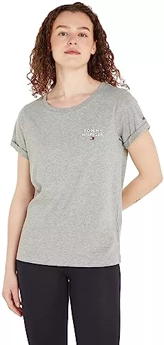 Tommy Hilfiger T-Shirts Tommy Hilfiger Damen T-Shirt Kurzarm Rundhalsausschnitt
