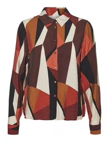 VERO MODA Langarmblusen VERO MODA Damen Vmriana L/S Shirt WVN Btq Ga Langarmbluse