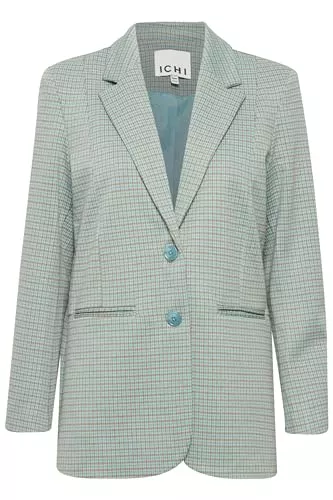 ICHI Blazer ICHI IHKATE Cameleon Oversize BL Damen Blazer Jackenblazer 70% Polyester, 28% Viskose, 2% Elasthan Loose fit