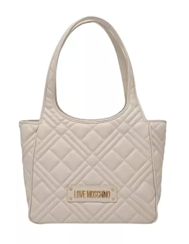 Moschino Taschen & Rucksäcke Moschino Borsa donna Love shopping ecopelle avorio B25MO25 JC4144PP1LLA0110
