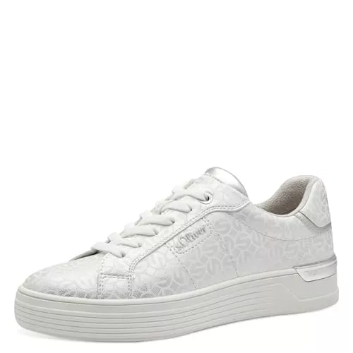 s.Oliver Sneaker & Sportschuhe s.Oliver Damen Sneaker flach mit Dicker Sohle Bequem