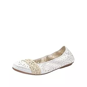 Rieker Flache Schuhe Rieker Damen 41466 Geschlossene Ballerinas