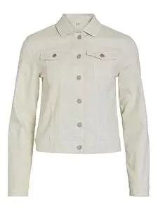 Vila Jacken Vila Female Jeansjacke Geknöpfter