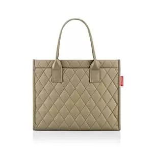 reisenthel Taschen & Rucksäcke reisenthel daily shopper rhombus olive – Moderner, geradliniger Shopper für jeden Anlass - praktische Handtasche, groß genug für Ihre Einkäufe und Ihre Alltagsgegenstände