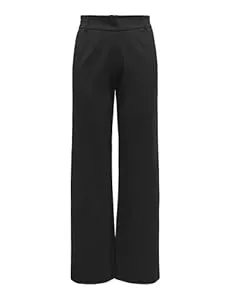 ONLY Hosen ONLY Damen Hose ONLPOPTRASH Life MW - Relaxed Fit - Schwarz Beige XS S M L XL
