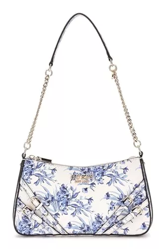 GUESS Taschen & Rucksäcke GUESS Bramina Top Zip Shoulder Bag Floral Multi