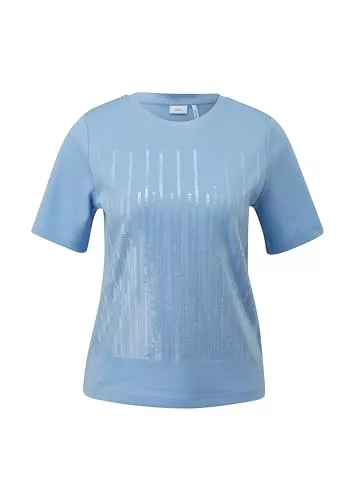 s.Oliver T-Shirts s.Oliver Damen T-Shirt mit Pailletten