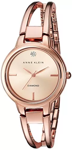 Anne Klein Uhren Anne Klein Women's Genuine Diamond Dial Bangle Watch