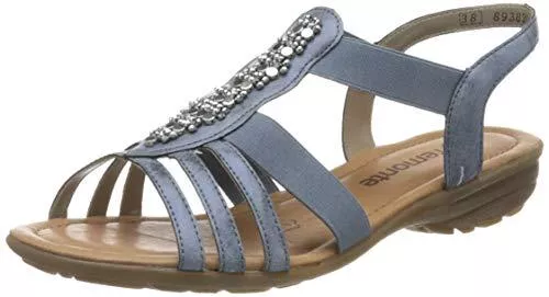 Remonte Sandalen & Slides Remonte Damen R3660 T-Spangen Sandalen