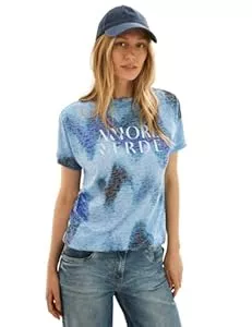 Cecil T-Shirts Cecil Damen Print-Shirt mit Wording