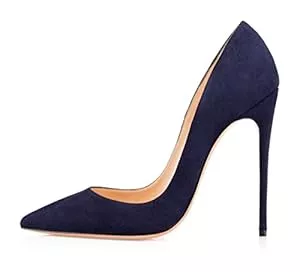 EDEFS High Heels EDEFS Damen High Heel Pumps Spitze Zehen Stilettos Sexy Abend Kleid Party Schuhe Zweifarbig 10 cm Heel