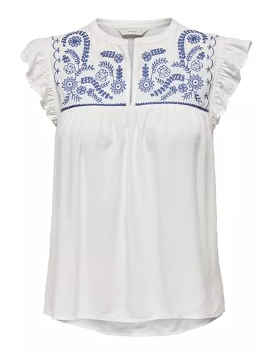 ONLY Ärmellose Blusen ONLY Damen Onlvestine S/S Top WVN