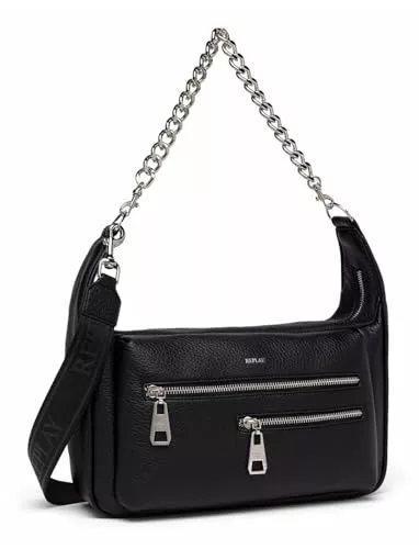 Replay Taschen & Rucksäcke Replay Damen Handtasche mit Gliederkette