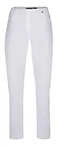 Robell Hosen Robell Style Marie - Stoffhose Damen high Waist - Damenhose Power Stretch - Bengaline Stoff Hose mit Schlitz am Saum - Bitte eine Größe Kleiner bestellen