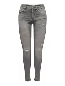 ONLY Jeans ONLY Female Skinny Jeans ONLBLUSH Mittlere Taille Skinny Fit Jeans