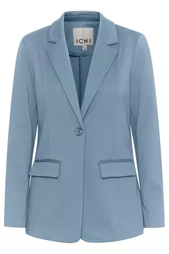 ICHI Blazer ICHI IHKATE Damen Blazer Jackenblazer Anzugsjacke mit 1-Knopf-Form Klapptaschen Reverskragen leicht elastisch Regular fit