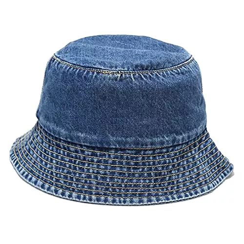 Umeepar Hüte & Mützen Umeepar 100% Baumwolle Denim Fischerhut Sonnenhut Sommerhut Hut for Damen Herren
