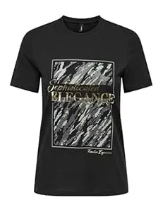 ONLY T-Shirts ONLY Damen Onlallie Life Reg S/S AOP Top Box JRS T-Shirt