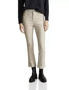 Street One Hosen Street One Damen Bootcut Hose mit Coating
