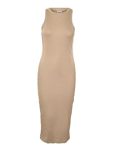 VERO MODA Freizeit VERO MODA Damen Vmlavender Sl Calf Dress Noos Kleid