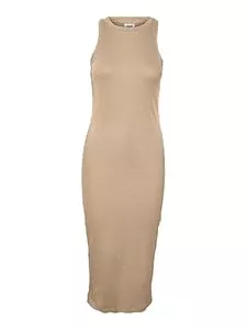 VERO MODA Freizeit VERO MODA Damen Vmlavender Sl Calf Dress Noos Kleid