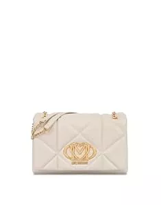 Love Moschino Taschen & Rucksäcke Love Moschino Damen Jc4041pp1mlc0110 Schultertasche, Elfenbein