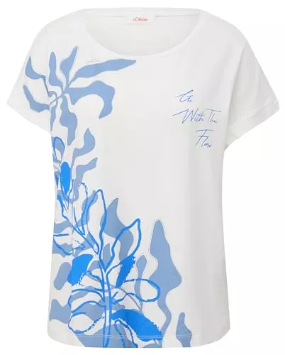 s.Oliver T-Shirts s.Oliver Damen T-Shirt mit Frontprint