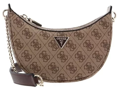 GUESS Taschen & Rucksäcke GUESS Damen HWESG896872 Crossbody, Latte Logo/Brown