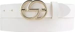 BELTINGER Gürtel BELTINGER Damen-Gürtel EMIL aus Vollrindleder 3 cm | Schmaler Ledergürtel für Damen 30mm | Gold glänzend