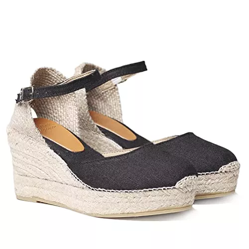 Toni Pons Sandalen & Slides Toni Pons Laia-NT - Vegane Keil-Espadrille für Damen Leinen.