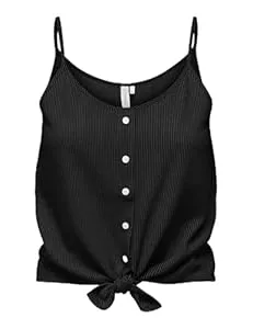 ONLY Ärmellose Blusen ONLY Onllecey Sl Knot Singlet Noos WVN