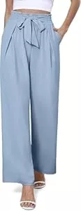 BEIGAI Hosen BEIGAI Damen Hosen Elegant Lose Lounge Weite Hose Outdoor Jogpants Trainingshose Culottes Yogahose mit Taschen
