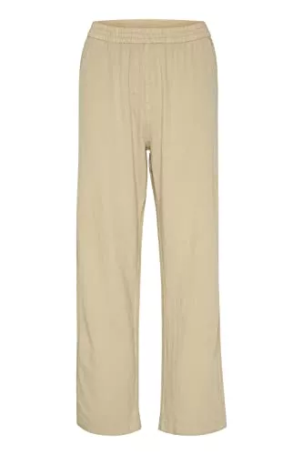 KAFFE Hosen KAFFE Casual Hose KAnaya Damen Casual Hose Weites Bein Hohe Taille Damenhose